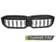 Grile GLOSSY BLACK DOUBLE BAR pentru BMW G20 / G21 LCI 22- - GRBMK3