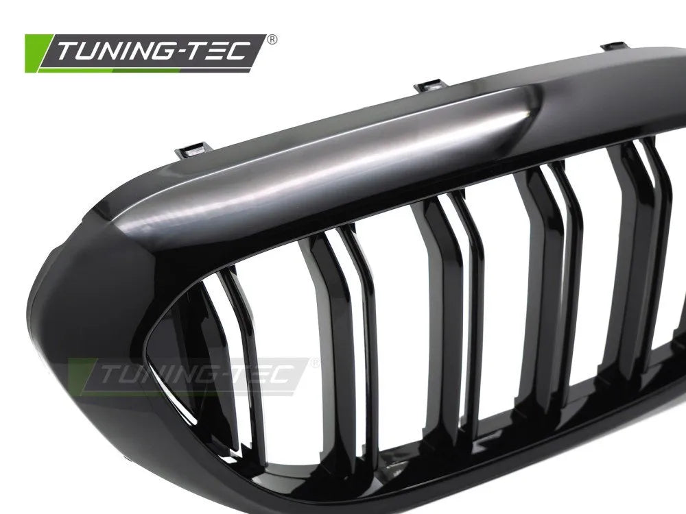 Grile GLOSSY BLACK DOUBLE BAR pentru BMW G30 / G31 17-20 - GRBMM3