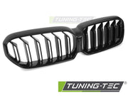Grile GLOSSY BLACK DOUBLE BAR pentru BMW G30 / G31 LCI 20-23 - GRBMM9