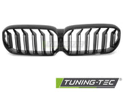 Grile GLOSSY BLACK DOUBLE BAR pentru BMW G30 / G31 LCI 20-23 - GRBMM9