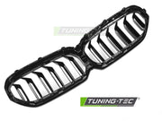 Grile GLOSSY BLACK DOUBLE BAR pentru BMW G30 / G31 LCI 20-23 - GRBMM9