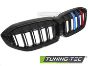 Grile GLOSSY BLACK TRI-COLOUR DOUBLE BAR pentru BMW G20 / G21 19-22 - GRBMJ6