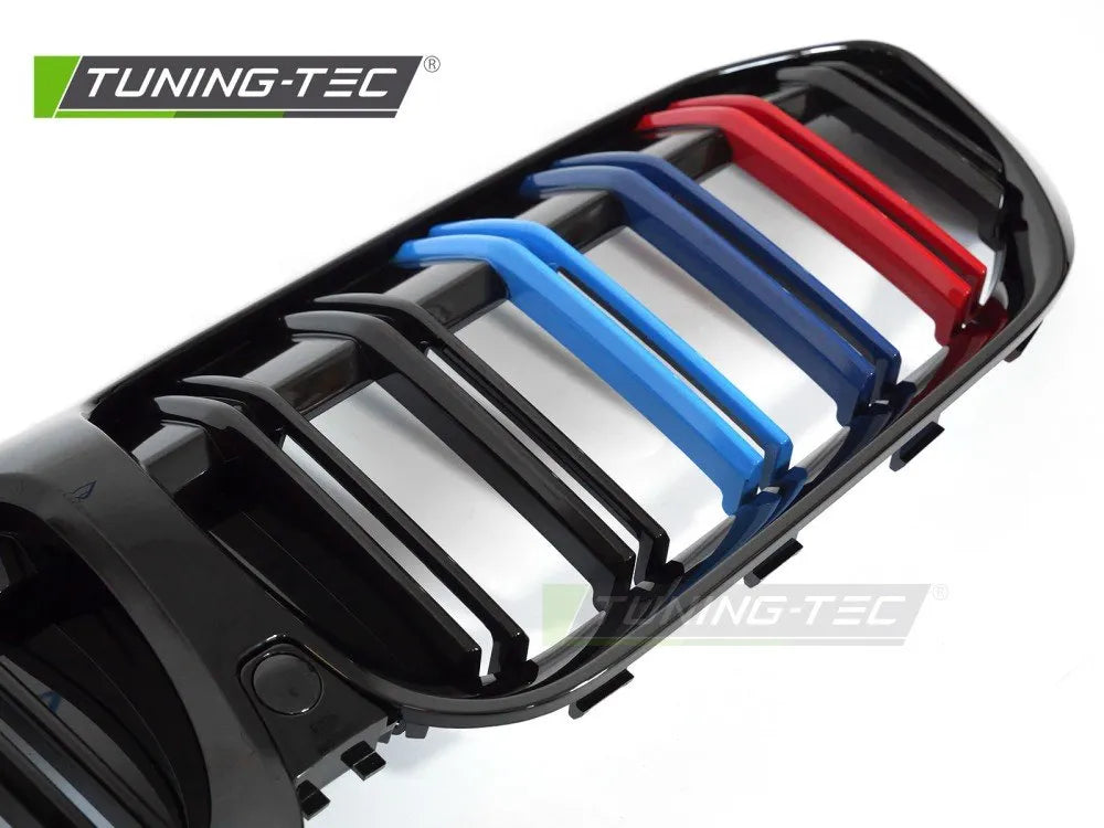 Grile GLOSSY BLACK TRI-COLOUR DOUBLE BAR pentru BMW G20 / G21 19-22 - GRBMJ6