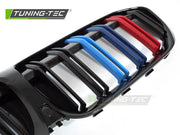 Grile GLOSSY BLACK TRI-COLOUR DOUBLE BAR pentru BMW G20 / G21 19-22 - GRBMJ6