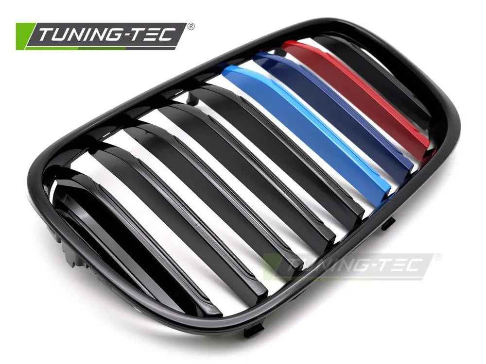Grile GLOSSY BLACK TRI-COLOUR pentru BMW G11 / G12 15-19 - GRBMN7