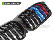 Grile GLOSSY BLACK TRI-COLOUR pentru BMW G20 / G21 LCI 22- - GRBMK8