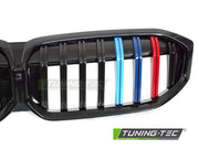 Grile GLOSSY BLACK TRI-COLOUR pentru BMW G20 / G21 LCI 22- - GRBMK8