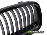 Grile GLOSSY BLACK pentru BMW E90 / E91 LCI 09-11 - GRBMH6