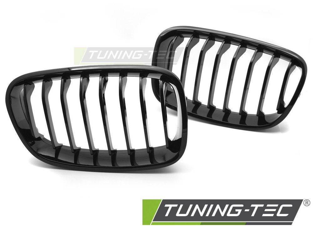 Grile GLOSSY BLACK pentru BMW F20 / F21 11-14 - GRBMG1