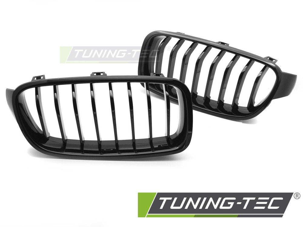 Grile GLOSSY BLACK pentru BMW F30 / F31 11-18 - GRBMJ2