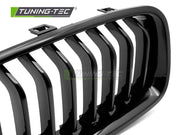 Grile GLOSSY BLACK pentru BMW F30 / F31 11-18 - GRBMJ2
