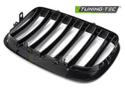 Grile GLOSSY BLACK pentru BMW X5 E70 07-13 / X6 E71 08-14 - GRBMO6