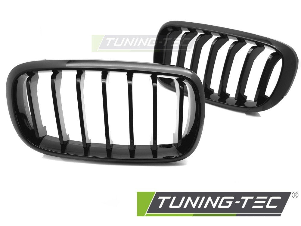 Grile GLOSSY BLACK pentru BMW X5 F15 13-18 / X6 F16 14-19 - GRBMO8
