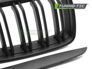 Grile MATT BLACK DOUBLE BAR pentru BMW E90 / E91 05-08 - GRBMH2