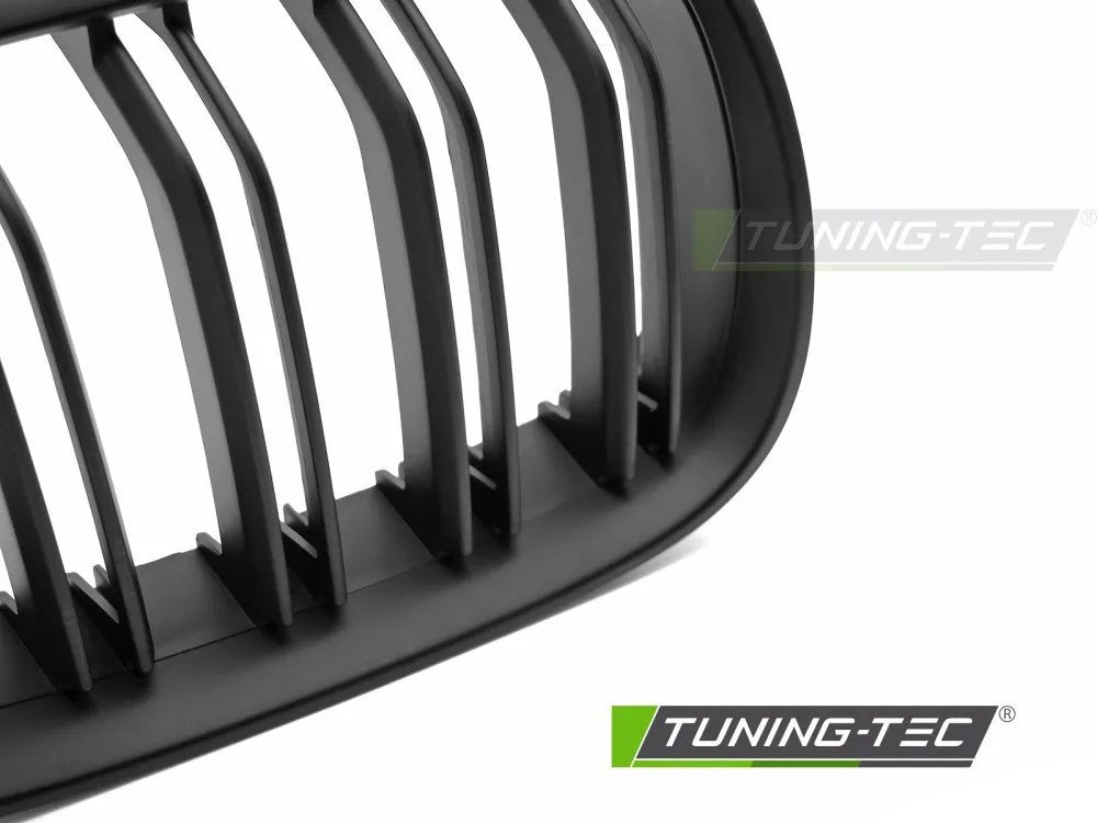 Grile MATT BLACK DOUBLE BAR pentru BMW E92 / E93 06-10 - GRBMI4