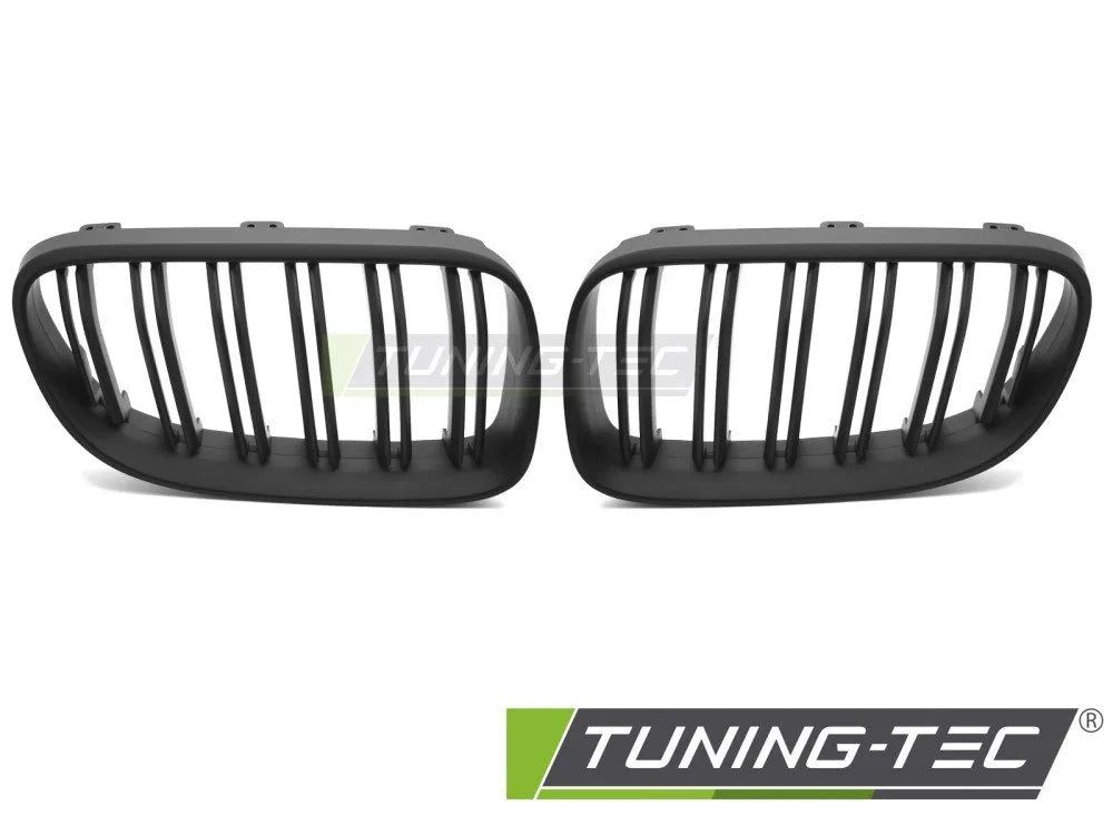 Grile MATT BLACK DOUBLE BAR pentru BMW E92 / E93 LCI 10-13 - GRBMI7