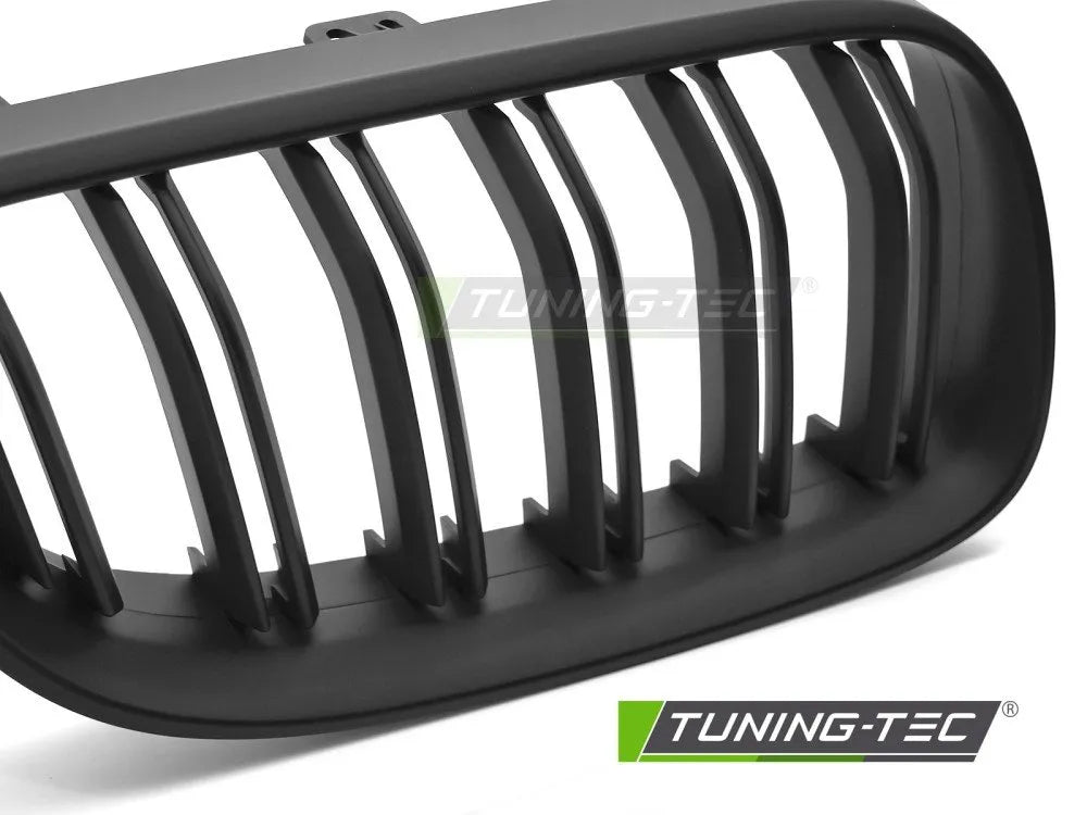 Grile MATT BLACK DOUBLE BAR pentru BMW E92 / E93 LCI 10-13 - GRBMI7