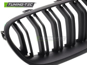 Grile MATT BLACK DOUBLE BAR pentru BMW F10 / F11 10-16 - GRBMM0