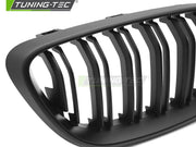 Grile MATT BLACK DOUBLE BAR pentru BMW F22 / F23 13-21 - GRBMG9