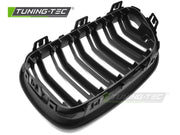 Grile MATT BLACK DOUBLE BAR pentru BMW F22 / F23 13-21 - GRBMG9