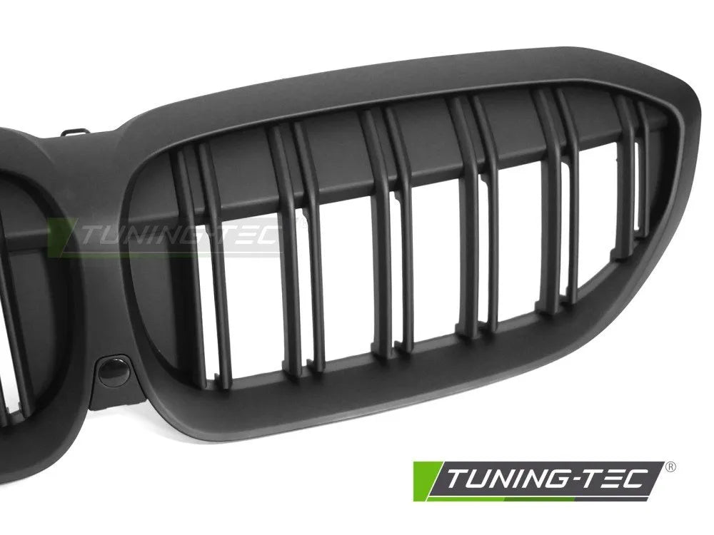 Grile MATT BLACK DOUBLE BAR pentru BMW G20 / G21 19-22 - GRBMJ5