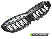Grile MATT BLACK DOUBLE BAR pentru BMW G20 / G21 19-22 - GRBMJ5