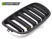 Grile MATT BLACK DOUBLE BAR pentru BMW X5 E70 07-13 / X6 E71 08-14 - GRBMO4