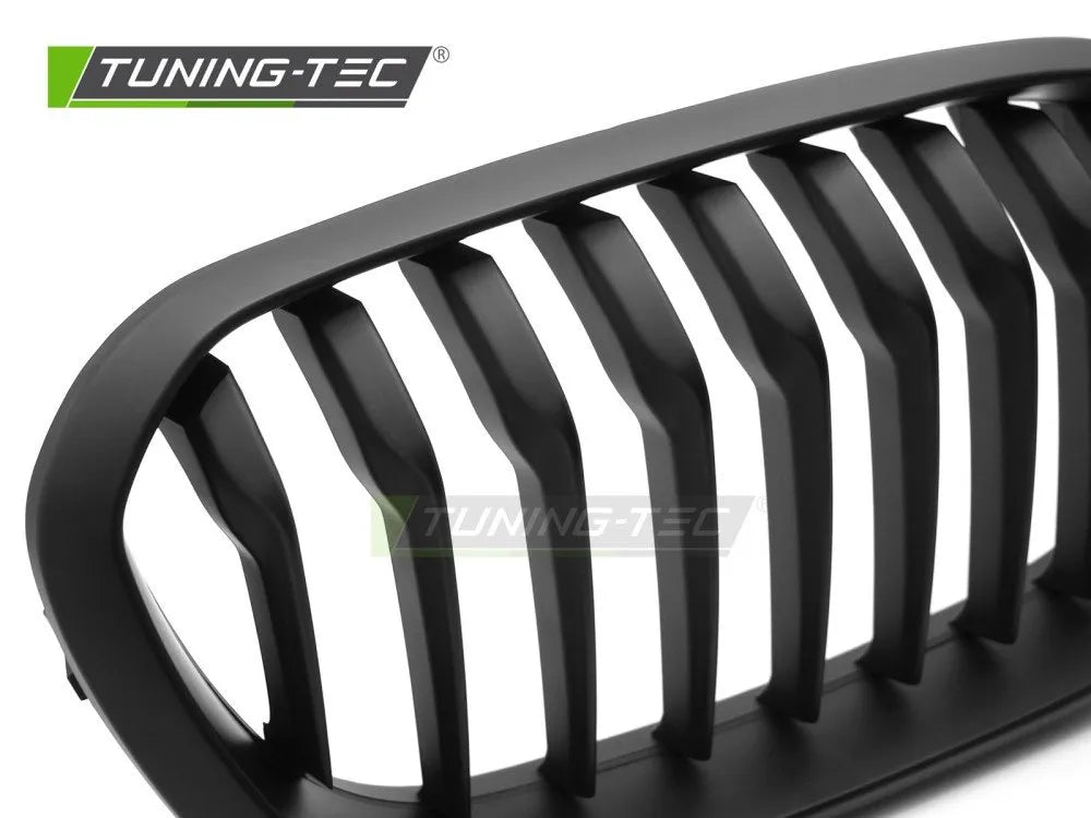 Grile MATT BLACK pentru BMW F20 / F21 LCI 15-18 - GRBMG7