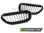 Grile NEGRU LUCIOS pentru BMW E63 02-10 / E64 04-10 - GRBMS6