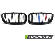 Grile SPORT Bara Dubla Negru Lucios Tri-COLOUR pentru BAR fits BMW F30 - GRBMJ1
