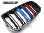 Grile SPORT Bara Dubla Negru Lucios Tri-COLOUR pentru BAR fits BMW F30 - GRBMJ1