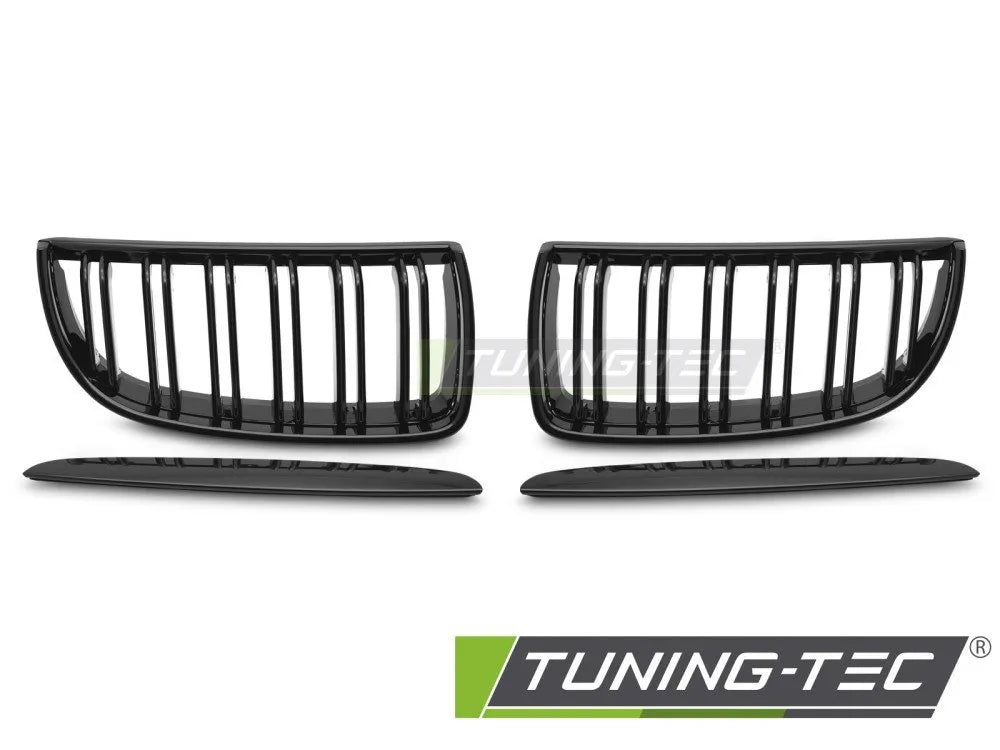 Grile SPORT Bara Dubla Negru Lucios pentru BMW E90 / E91 05-08 - GRBMH1