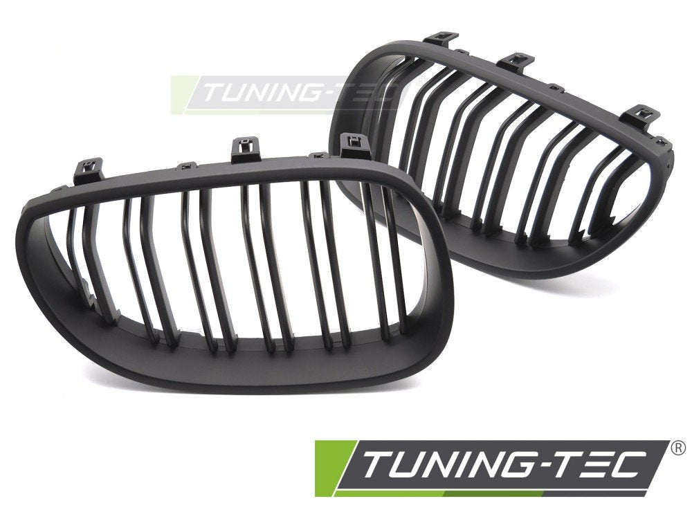Grile SPORT Bara Dubla Negru Mat pentru BMW E60 / E61 03-10 - GRBML7