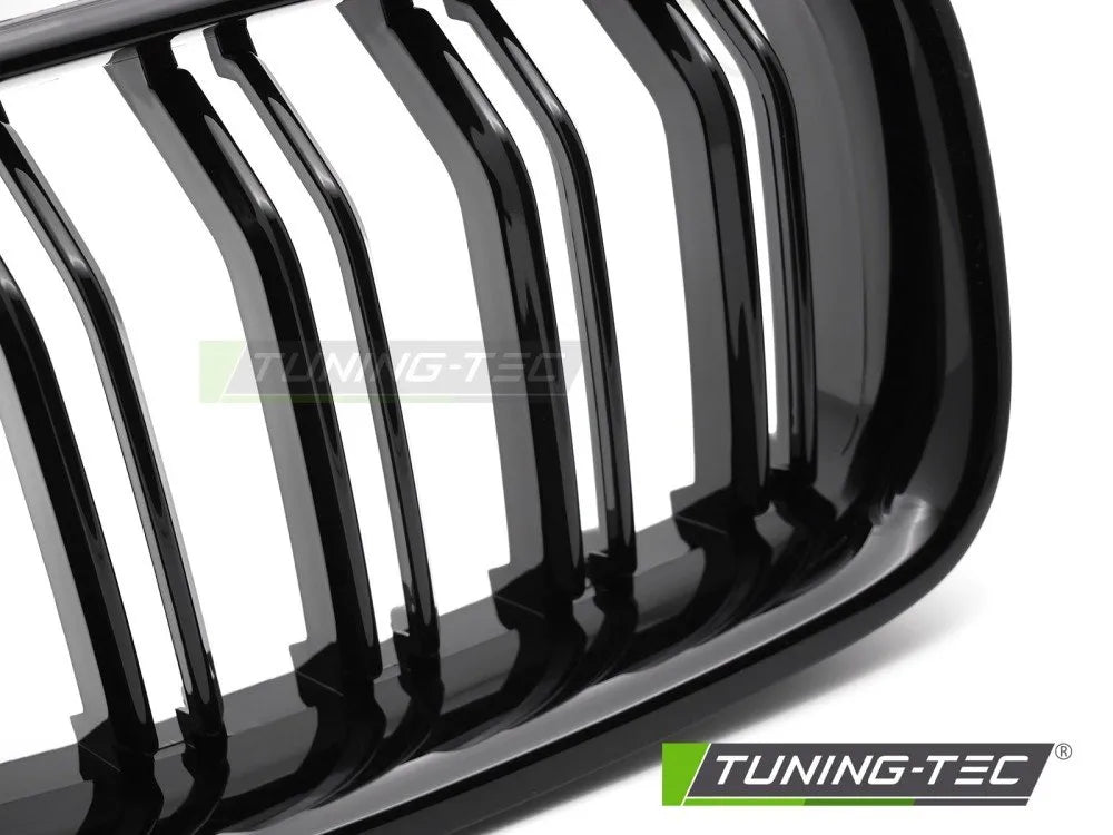 Grile SPORT Bara Dublu Negru Lucios pentru BMW F10 / F11 10-16 - GRBML9