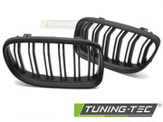 Grile SPORT MATT BLACK DOUBLE BAR pentru BMW E90 / E91 LCI 09-11 - GRBMH9