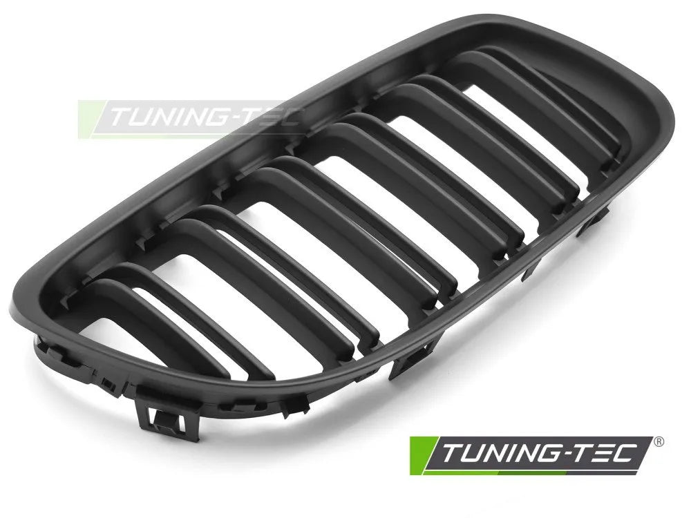 Grile SPORT MATT BLACK DOUBLE BAR pentru BMW E90 / E91 LCI 09-11 - GRBMH9