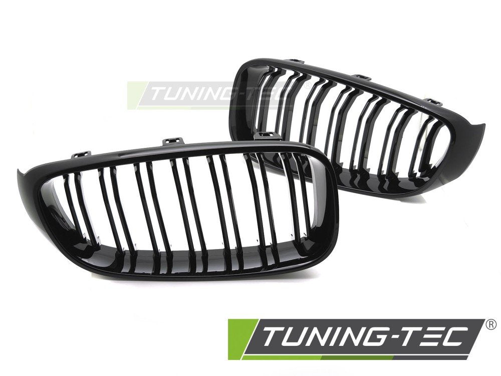 Grile SPORT NEGRU LUCIOS DOUBLE BAR pentru BMW F34 GRAN TURISMO 13-17 - GRBMR2
