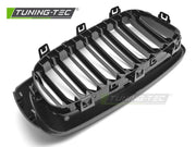 Grile SPORT NEGRU LUCIOS DOUBLE BAR pentru BMW F34 GRAN TURISMO 13-17 - GRBMR2