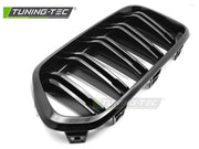Grile SPORT NEGRU LUCIOS DOUBLE BAR pentru BMW X2 F39 18-23 - GRBMV2
