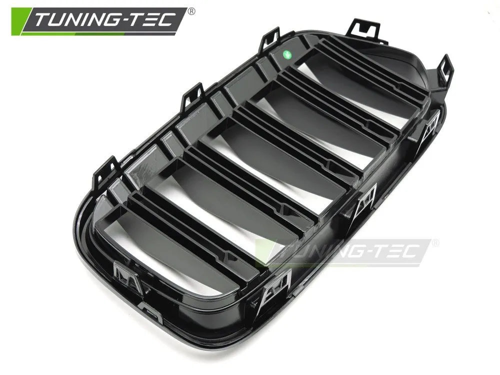 Grile SPORT NEGRU LUCIOS DOUBLE BAR pentru BMW X2 F39 18-23 - GRBMV2