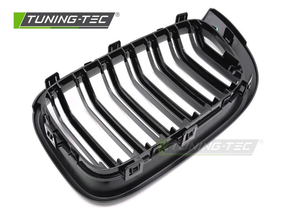 Grile SPORT NEGRU LUCIOS DOUBLE BAR pentru BMW X3 F25 LCI 14-17 / ... - GRBMV5