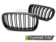 Grile SPORT NEGRU LUCIOS DOUBLE BAR pentru BMW X5 F15 13-18 / ... - GRBMX3