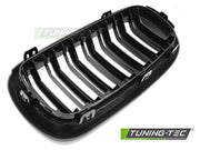 Grile SPORT NEGRU LUCIOS DOUBLE BAR pentru BMW X5 F15 13-18 / ... - GRBMX3