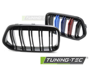 Grile SPORT NEGRU LUCIOS TRI-COLOUR pentru BMW X2 F39 18-23 - GRBMV4