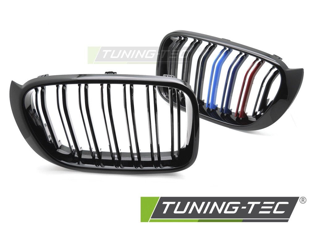 Grile SPORT NEGRU LUCIOS TRI-COLOUR pentru BMW X3 F25 LCI 14-17 / ... - GRBMV7