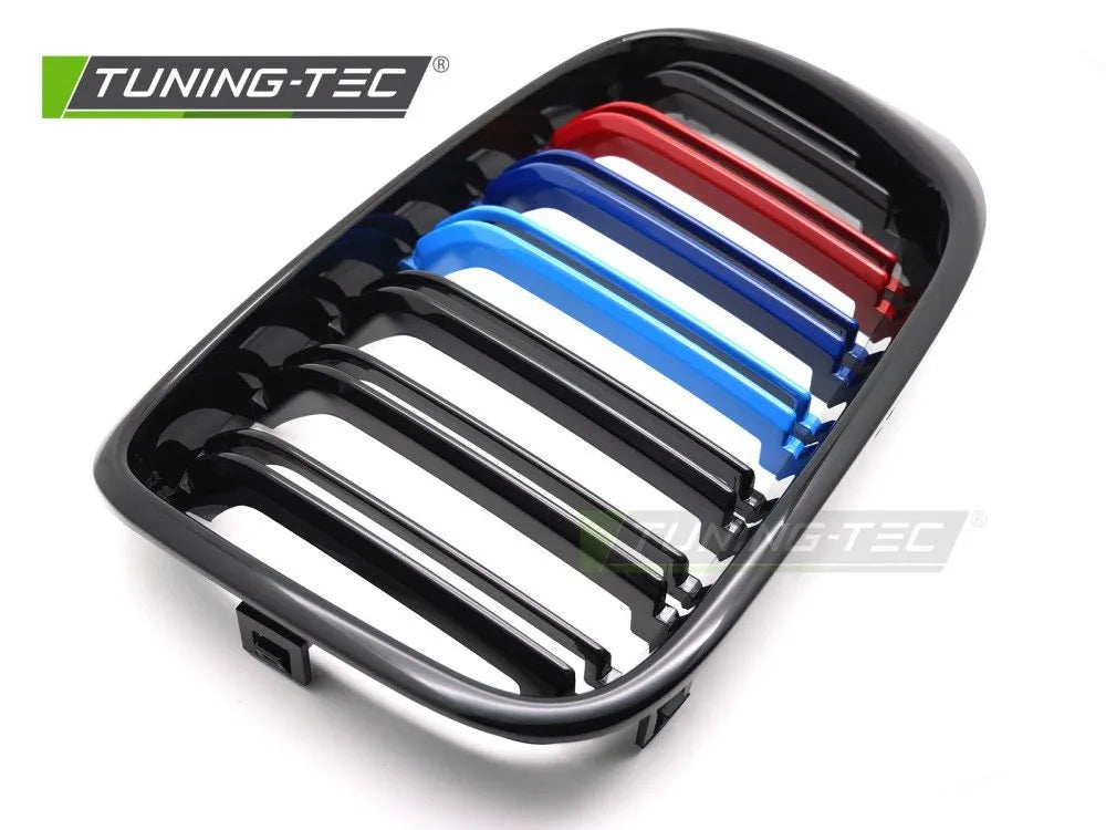 Grile SPORT NEGRU LUCIOS TRI-COLOUR pentru BMW X3 F25 LCI 14-17 / ... - GRBMV7