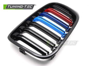 Grile SPORT NEGRU LUCIOS TRI-COLOUR pentru BMW X3 F25 LCI 14-17 / ... - GRBMV7