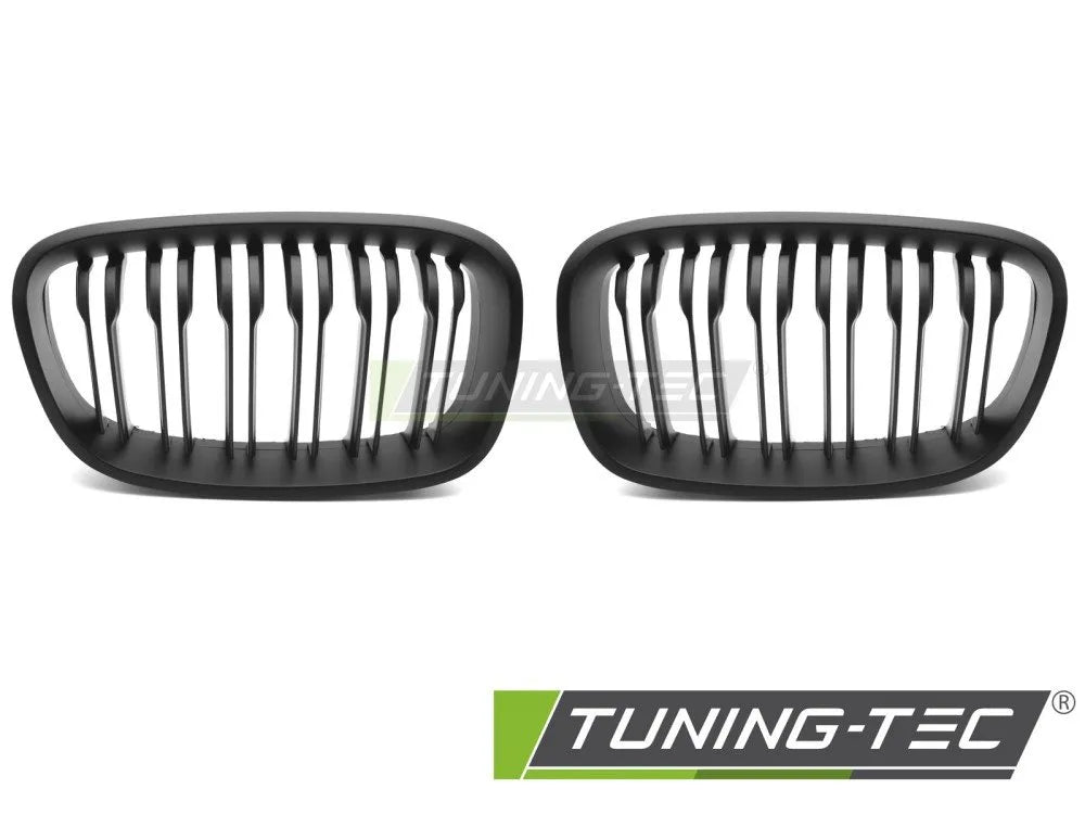 Grile SPORT NEGRU MAT DOUBLE BAR pentru BMW F20 / F21 11-14 - GRBMF9