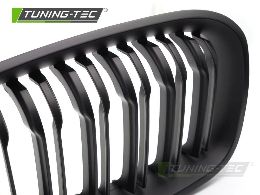 Grile SPORT NEGRU MAT DOUBLE BAR pentru BMW F20 / F21 11-14 - GRBMF9