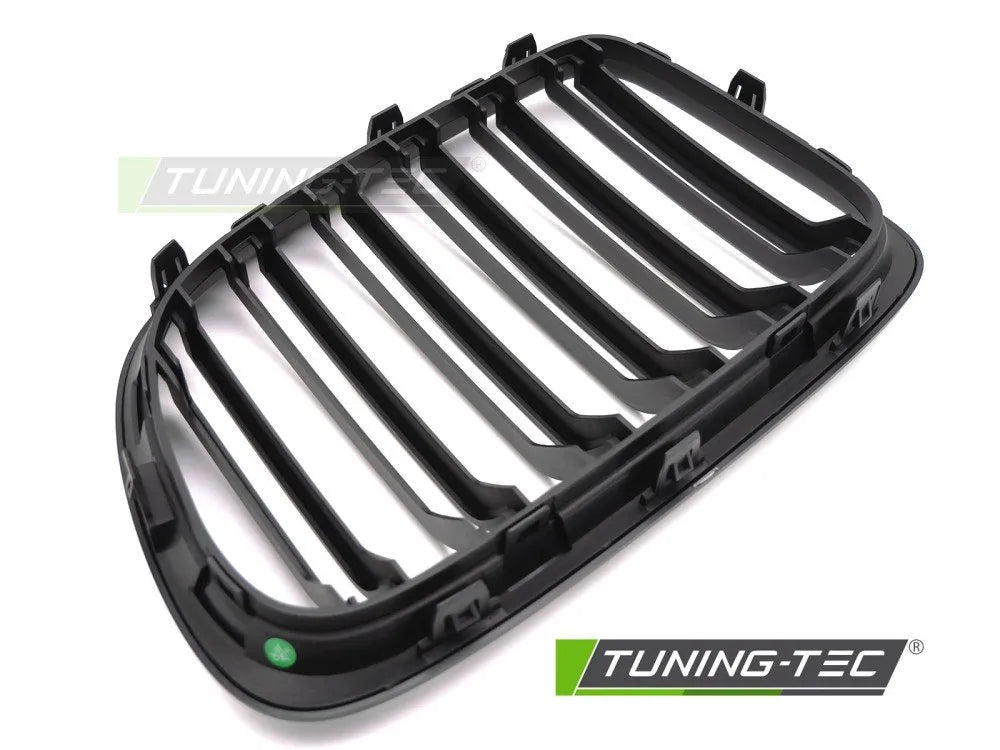 Grile SPORT NEGRU MAT DOUBLE BAR pentru BMW X1 E84 09-14 - GRBMU1